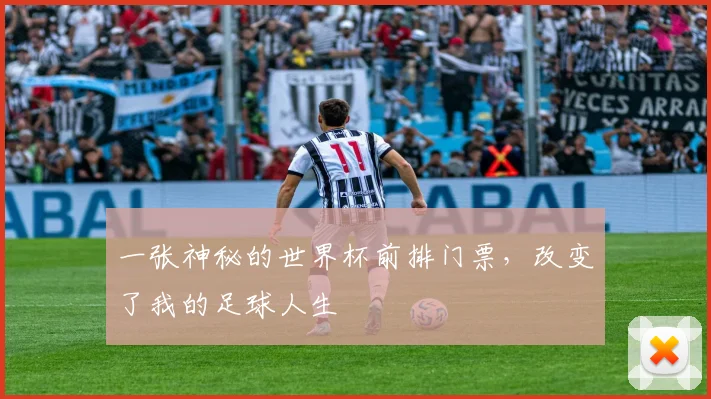 一张神秘的世界杯前排门票，改变了我的足球人生