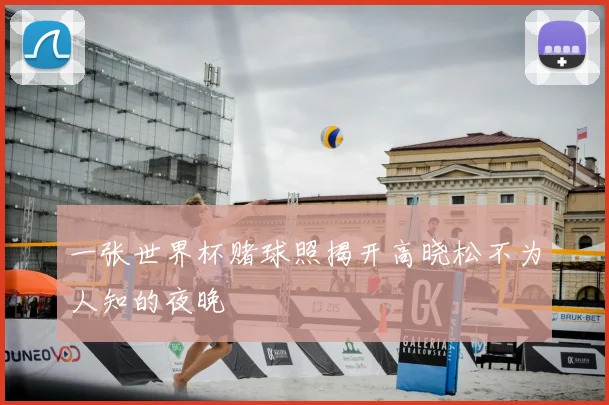 一张世界杯赌球照揭开高晓松不为人知的夜晚